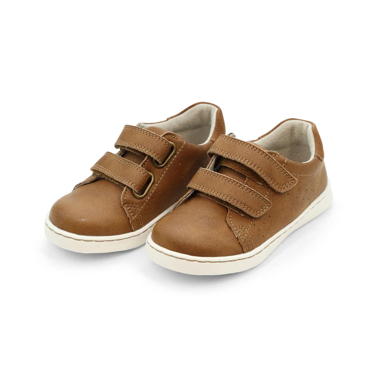 Lamour- Kyle 631 Double Velcro Sneaker- Chestnut