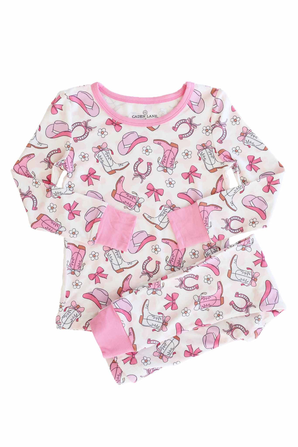 Two-Piece Pajama Set | Rodeo Dreams Pink