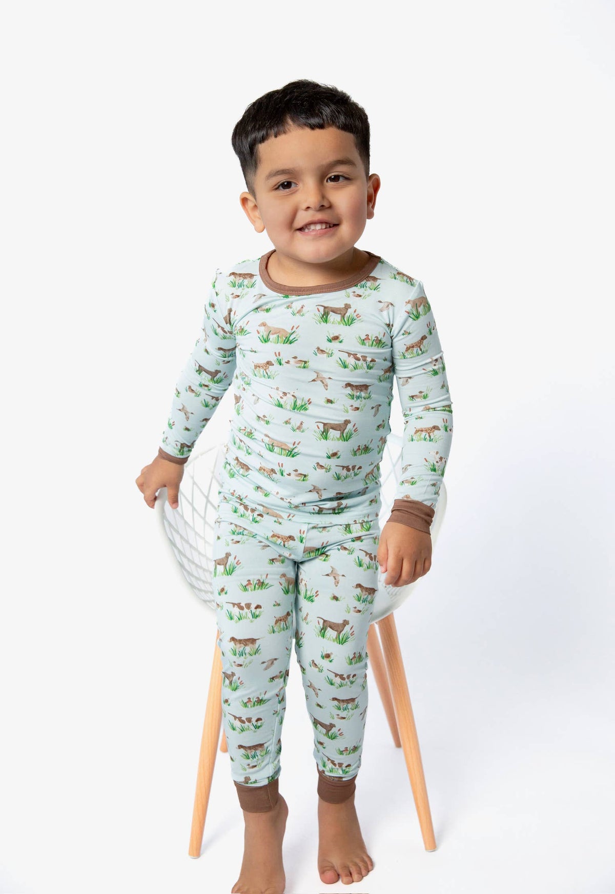 Delta Bird Hunting Dogs- Toddler Pjs