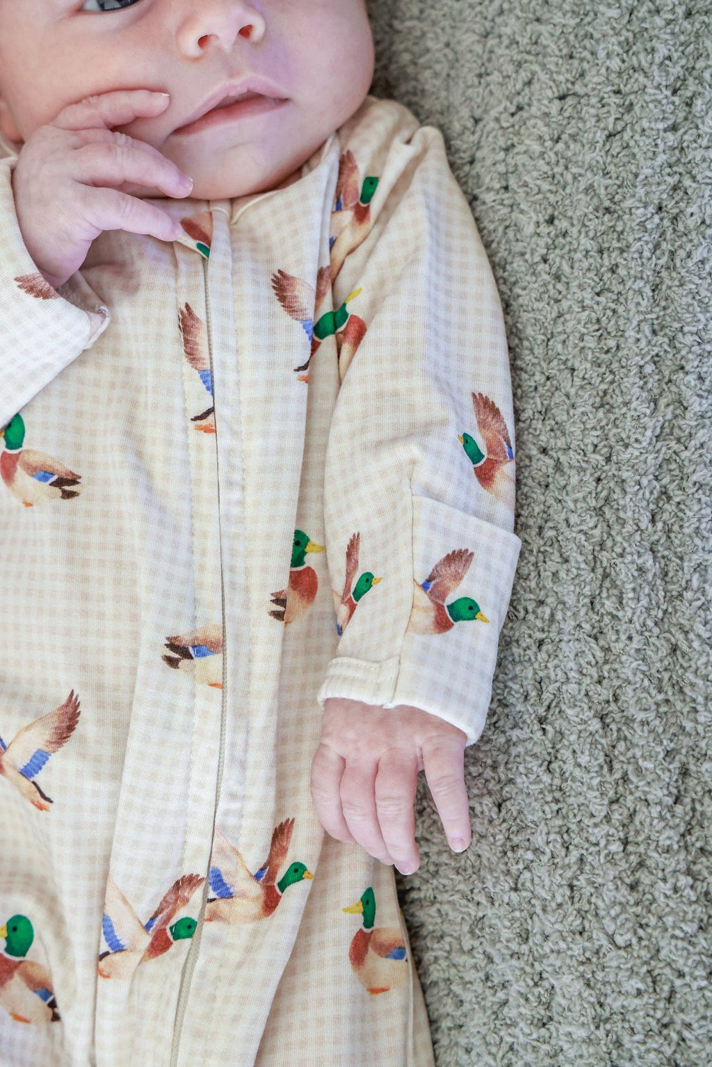 Bamboo Zipper Footie | Little Mallard