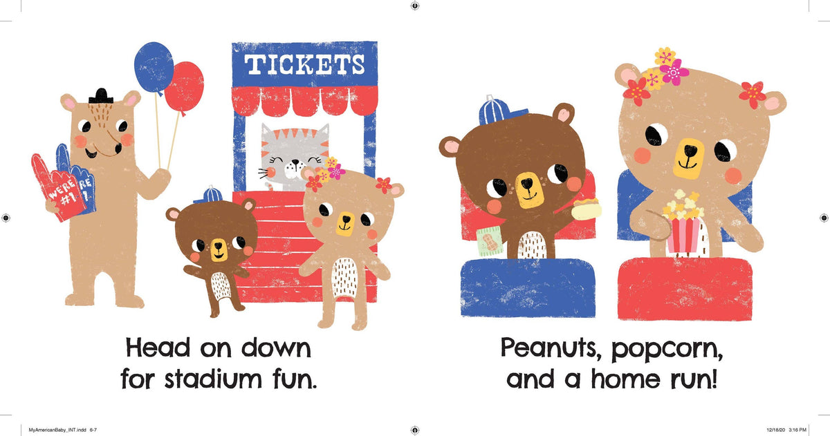 My American Baby (board book)