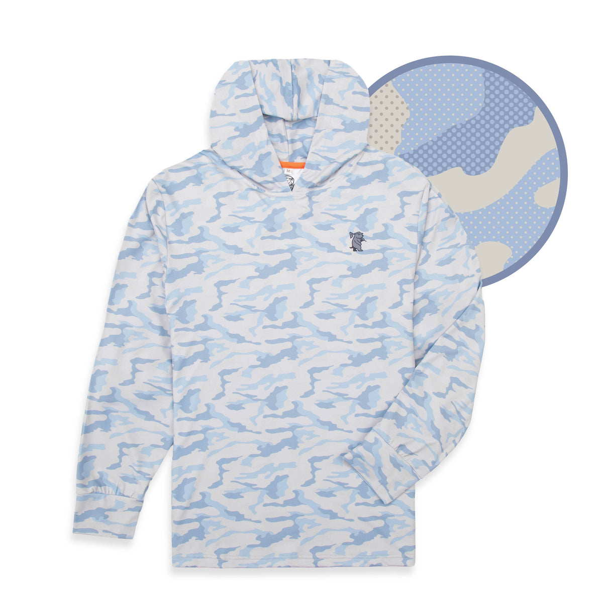 Caddie Backspin Camo Hoodie