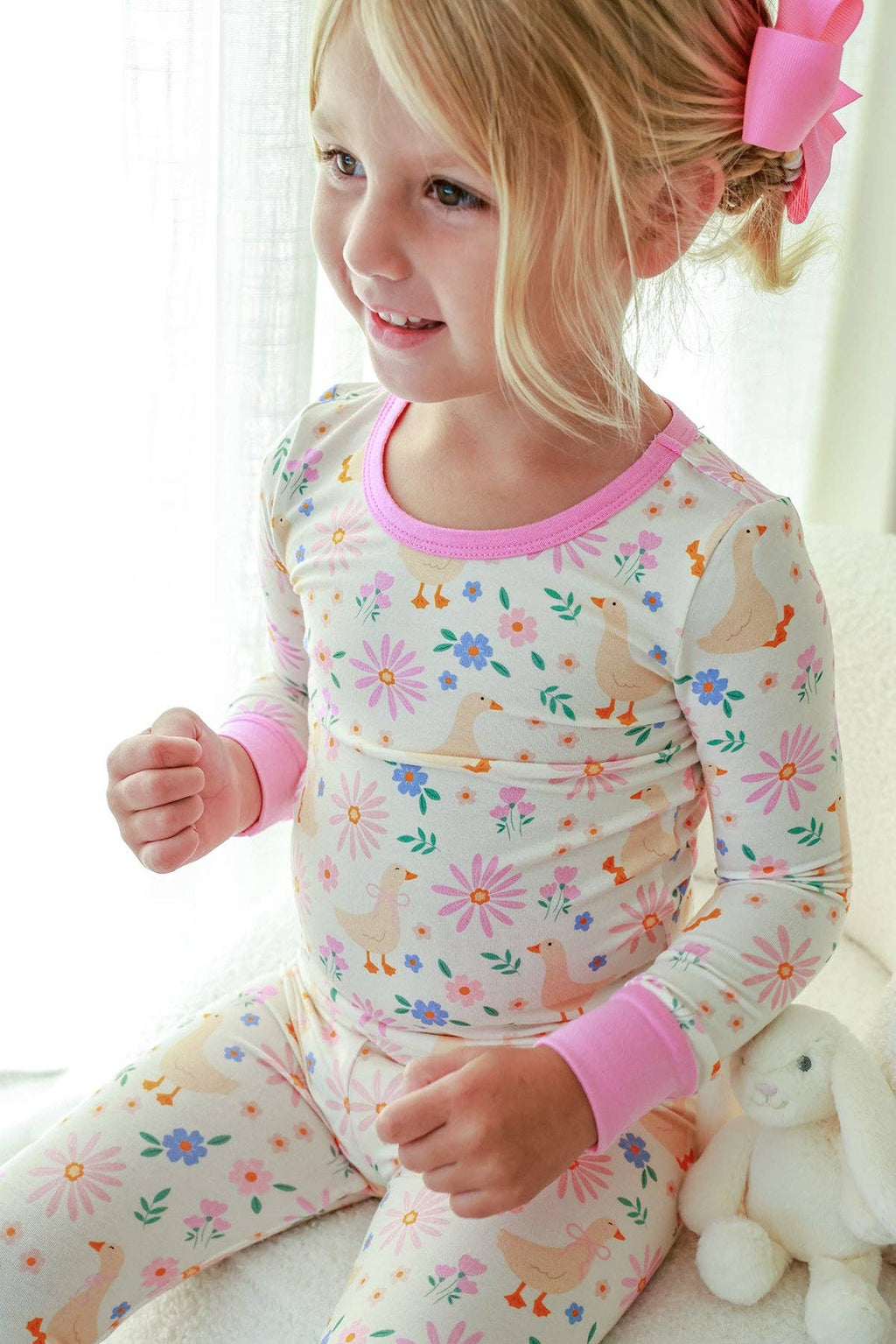 Two-Piece Bamboo Pajama Set | Loosey Goose
