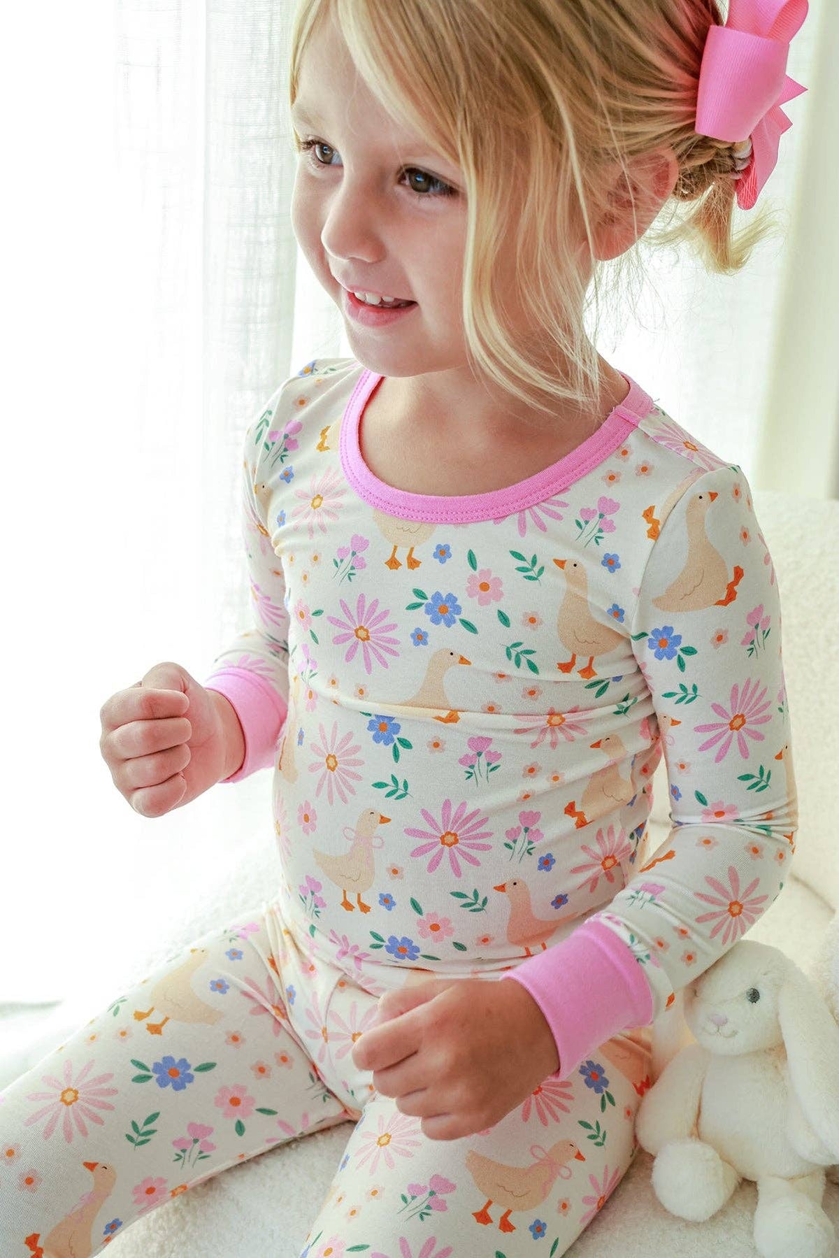 Two-Piece Bamboo Pajama Set | Loosey Goose