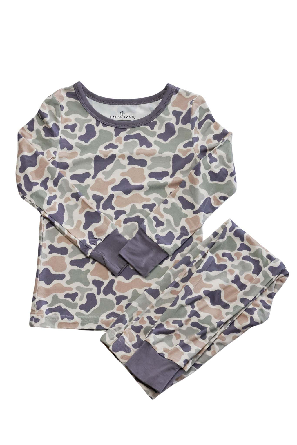 Two-Piece Bamboo Pajama Set | Camo Cutie