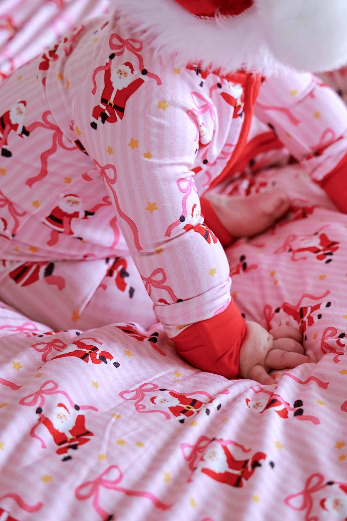 Christmas Bamboo Convertible Zipper Romper | Jolly Ribbons