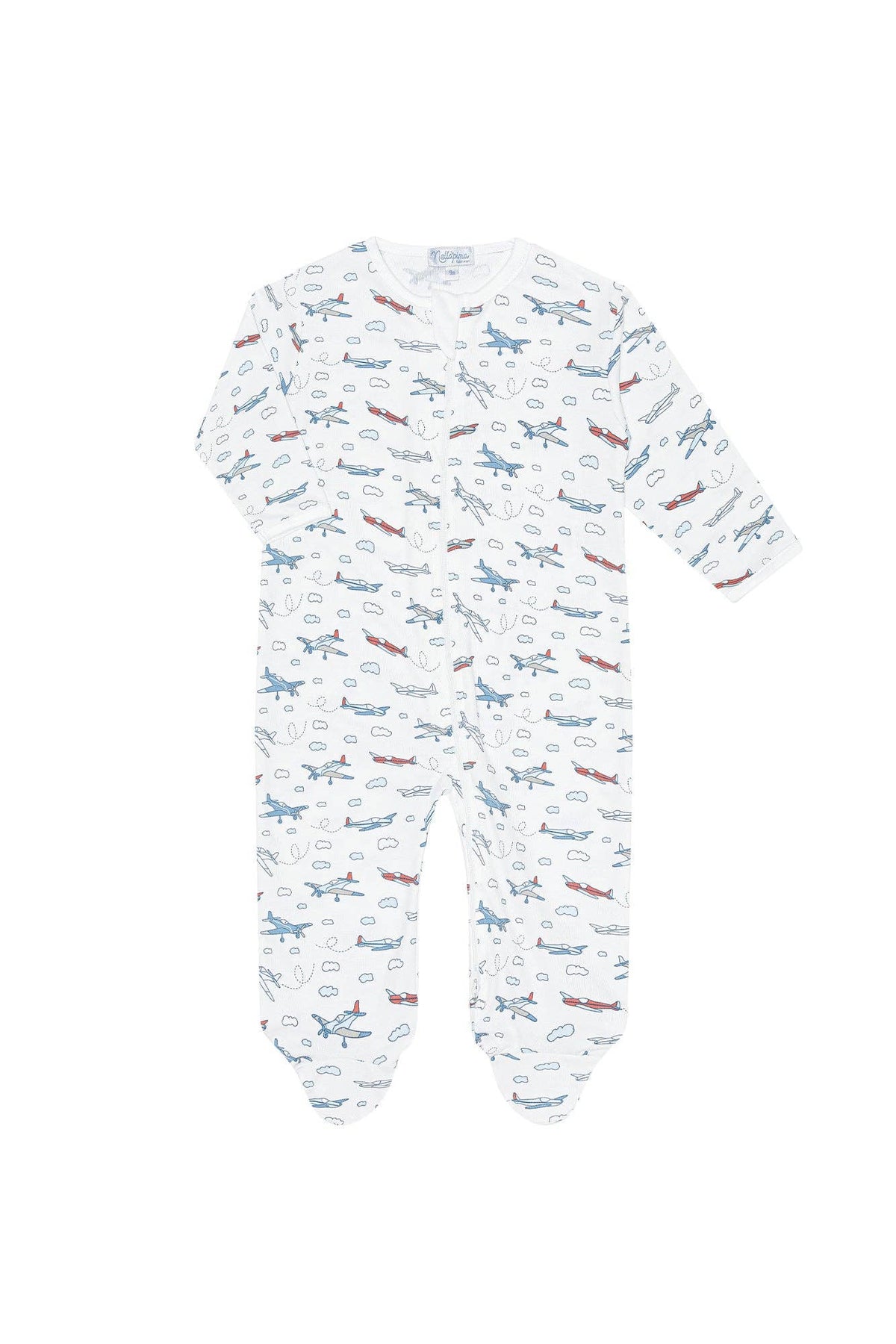 Cloud Chasers Zipper Footie