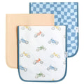 3 Pack Premium Burp Cloths - Ryder