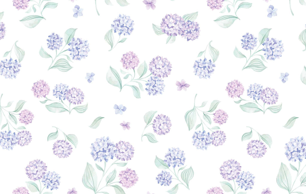 Hydrangea Ruffle Footie