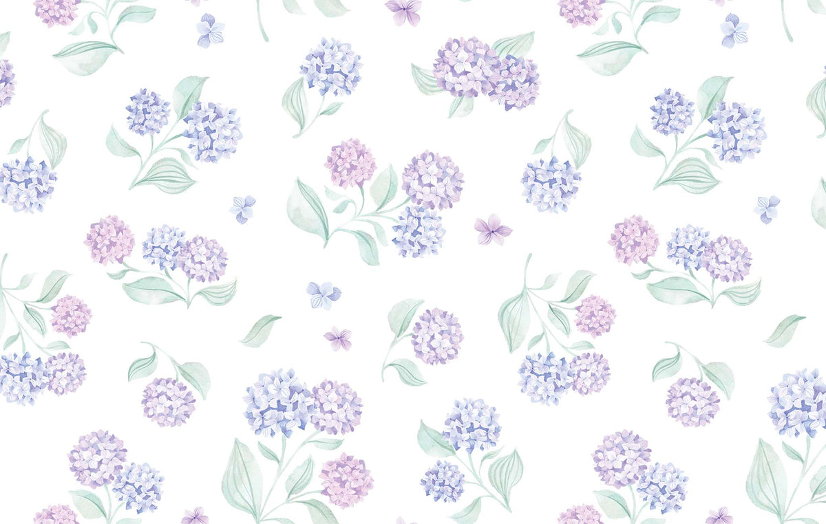 Hydrangea Ruffle Footie