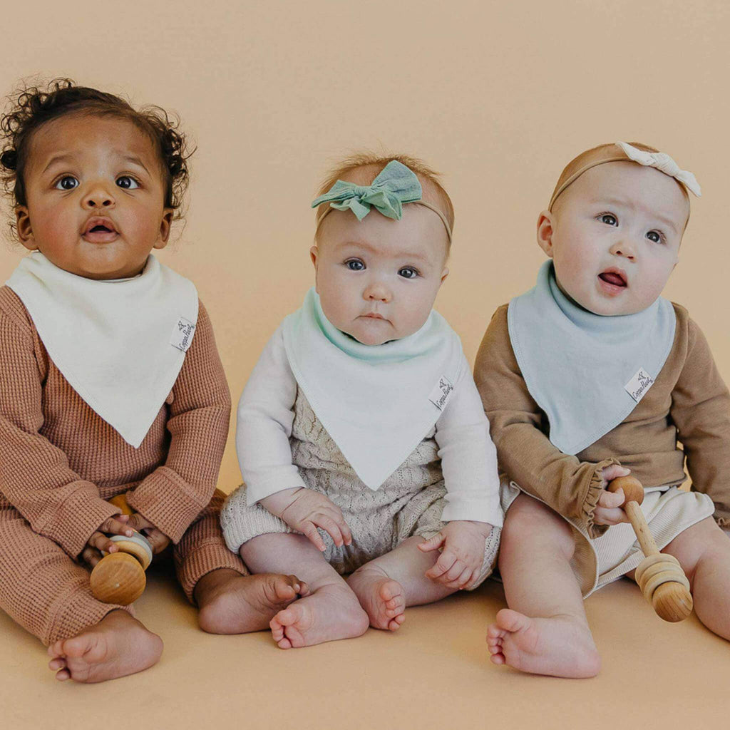 4 Pack Baby Bandana Bibs - Bennie
