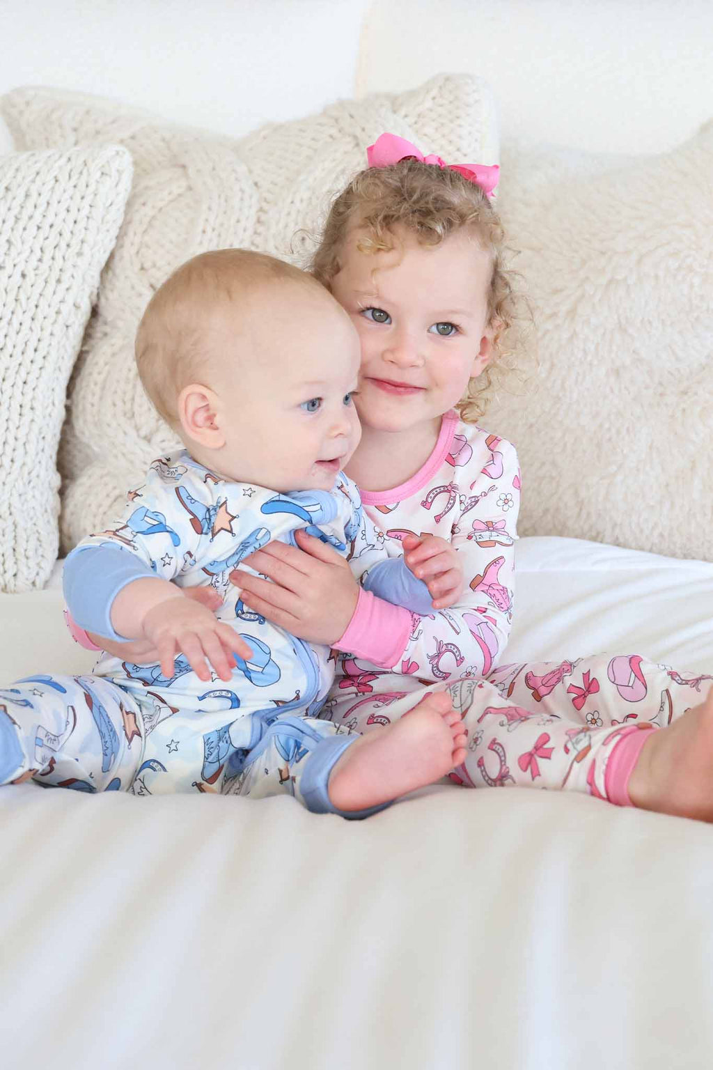 Two-Piece Pajama Set | Rodeo Dreams Pink