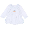 Prettiest in the Patch Collared Long Sleeve Bubble