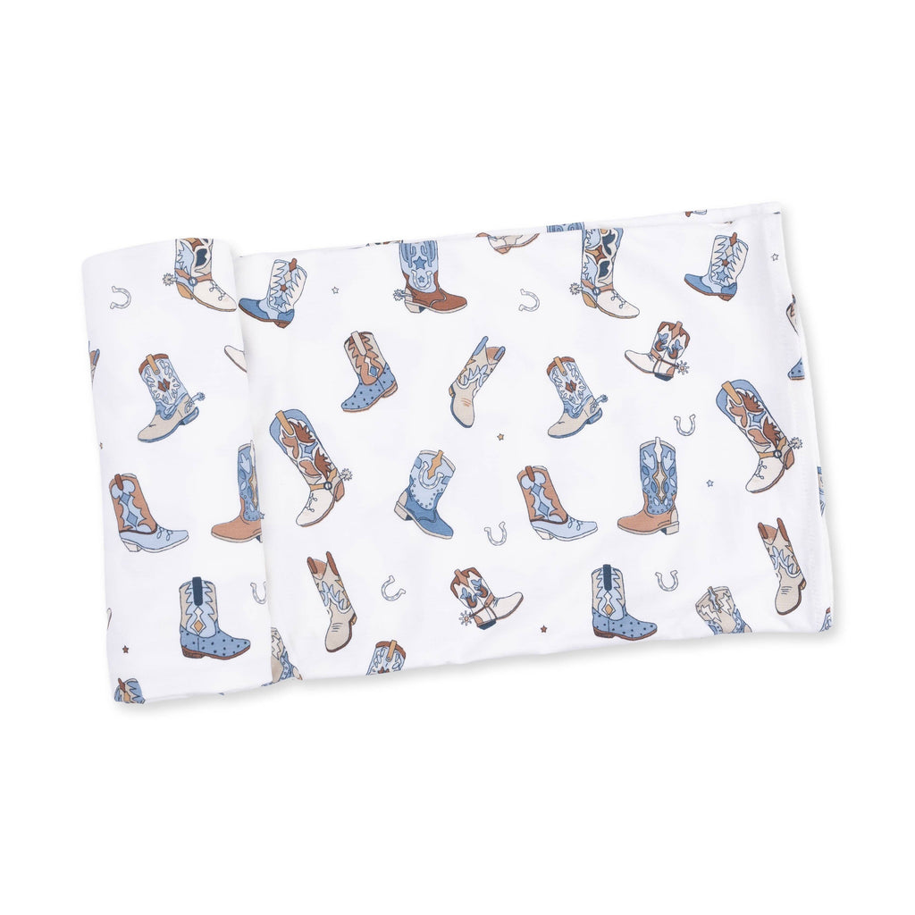 Buckaroo Boots - Swaddle Blanket