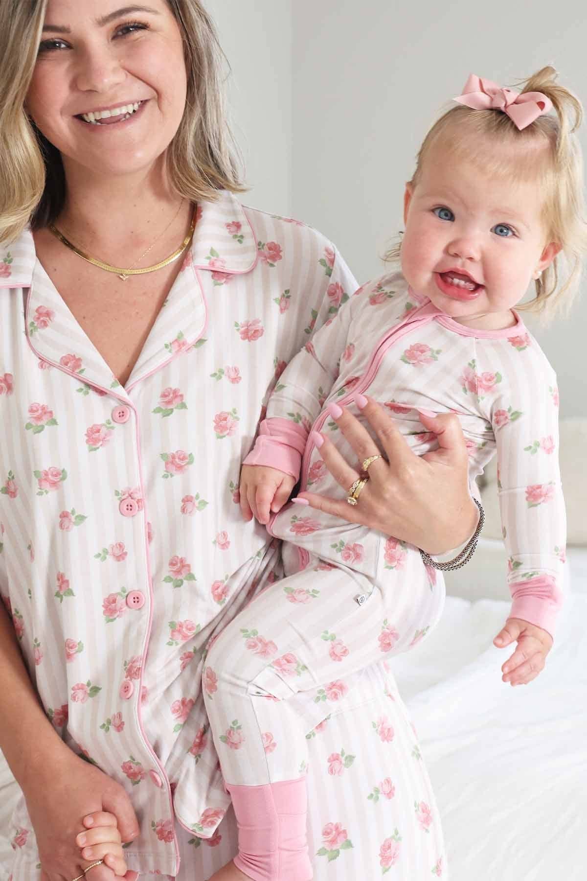 Rosy & Cozy Convertible Zip Romper
