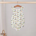 Mascot Mania in Tennessee Organic Muslin Bubble Romper