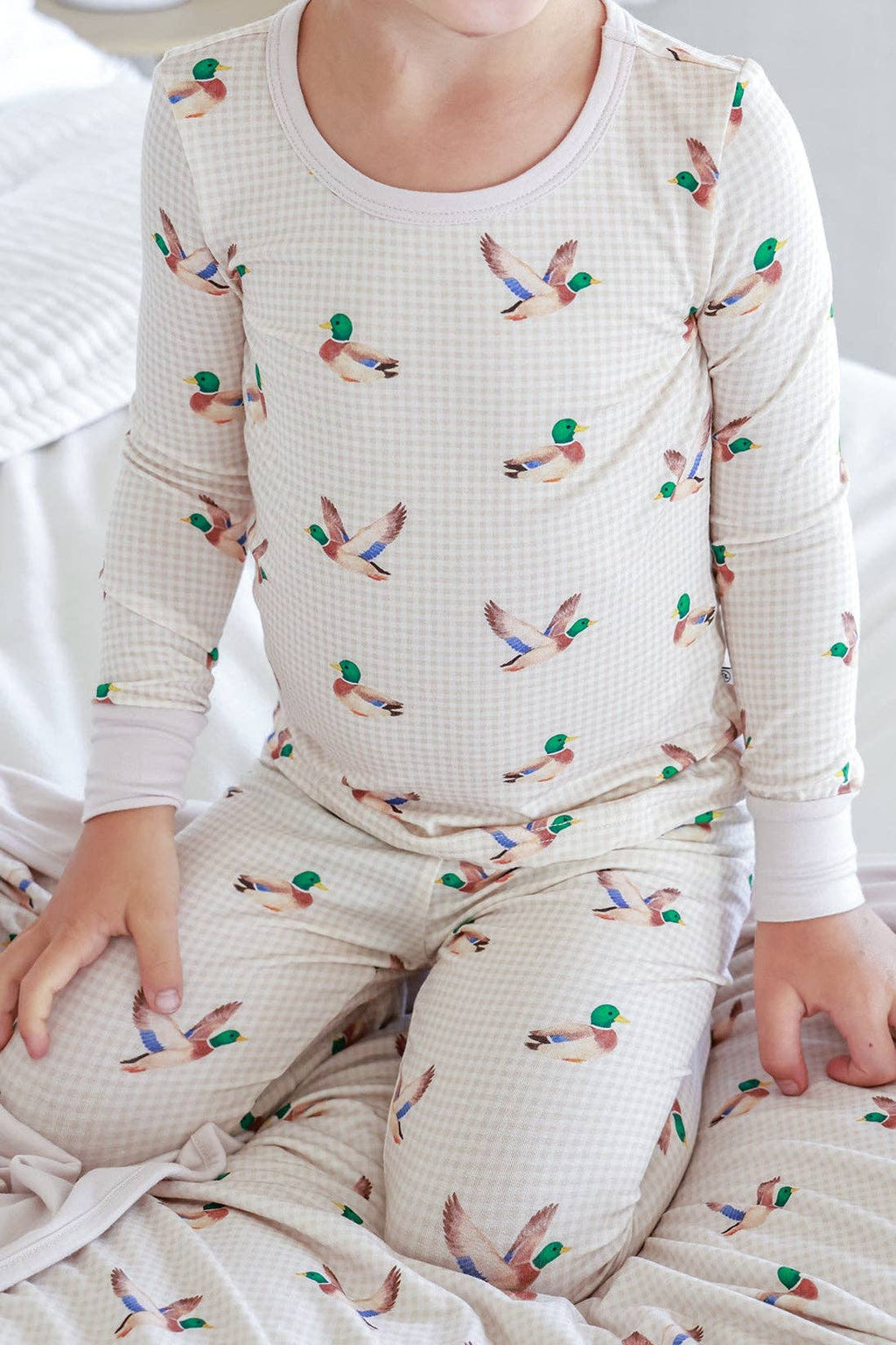 Two-Piece Bamboo Pajama Set | Little Mallard