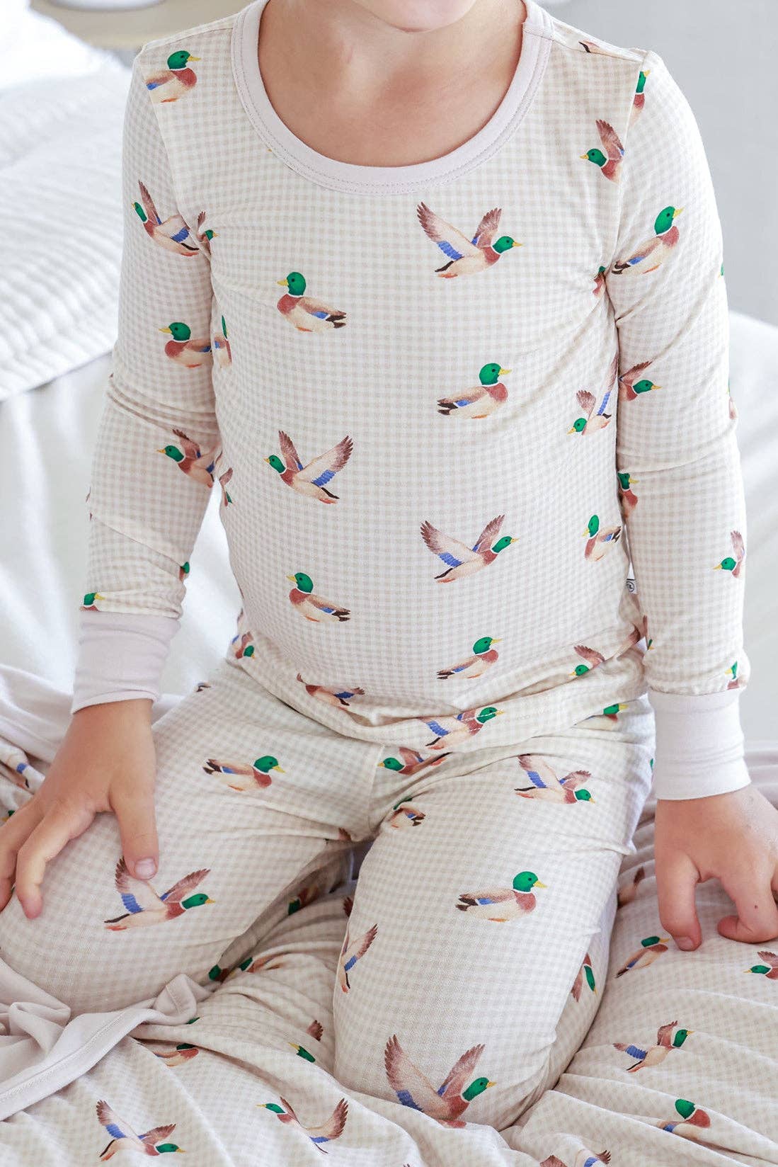 Two-Piece Bamboo Pajama Set | Little Mallard