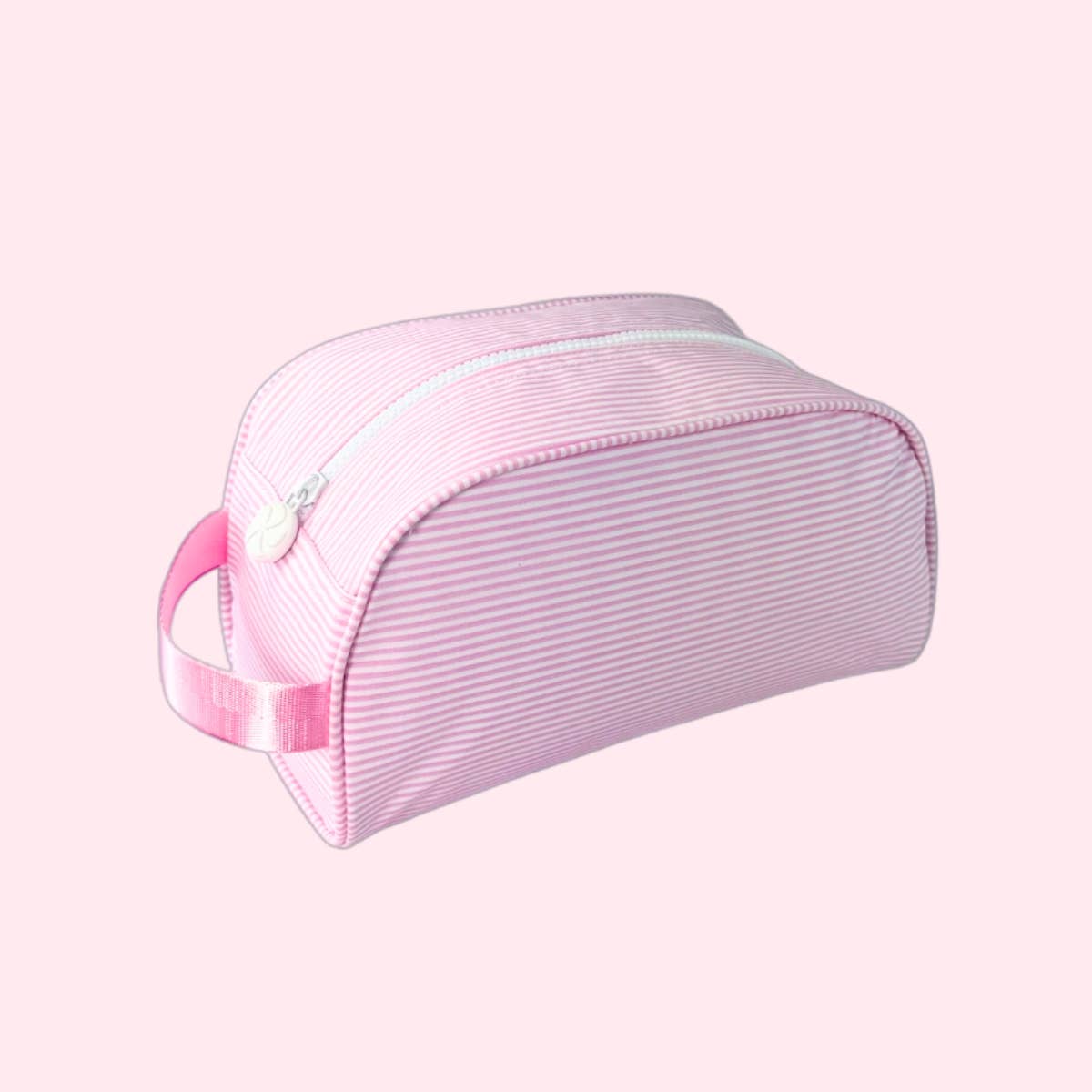 Pink Preppy Stripe Traveler