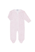 Cherry Blossoms Zipper Footie