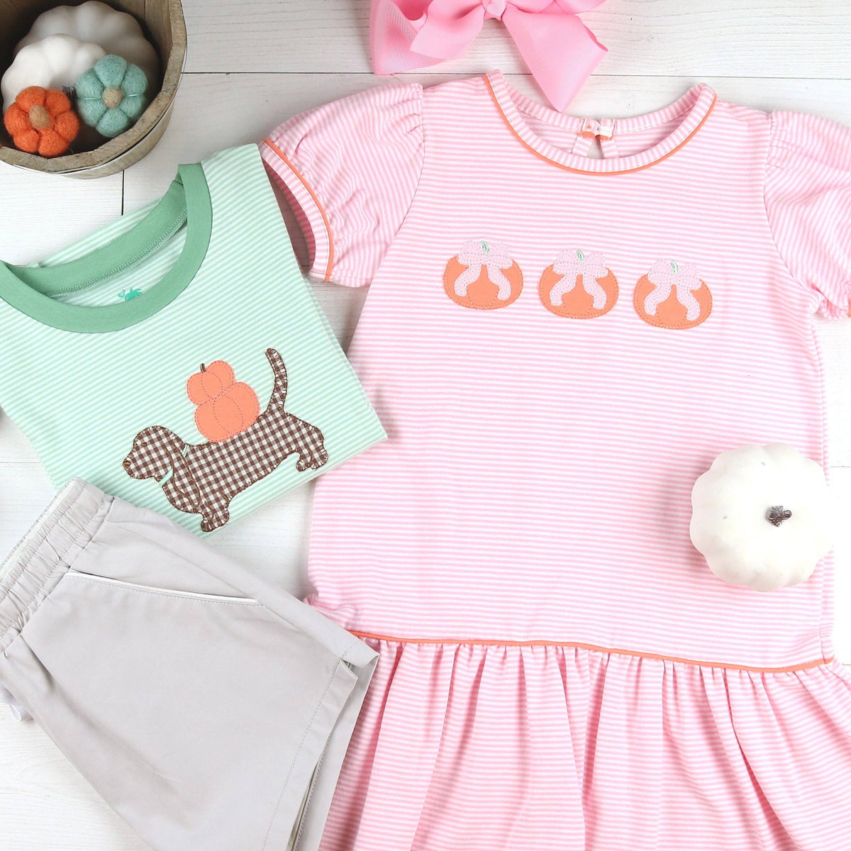 Pumpkin Bow Dress