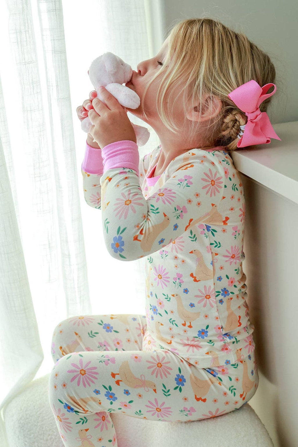 Two-Piece Bamboo Pajama Set | Loosey Goose