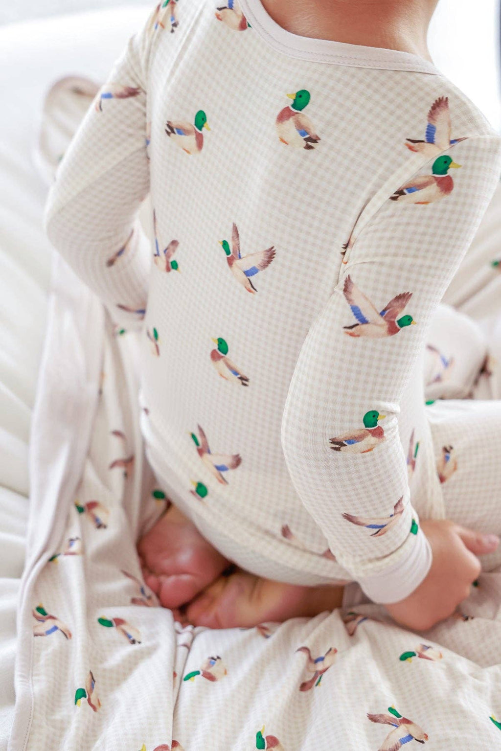 Two-Piece Bamboo Pajama Set | Little Mallard
