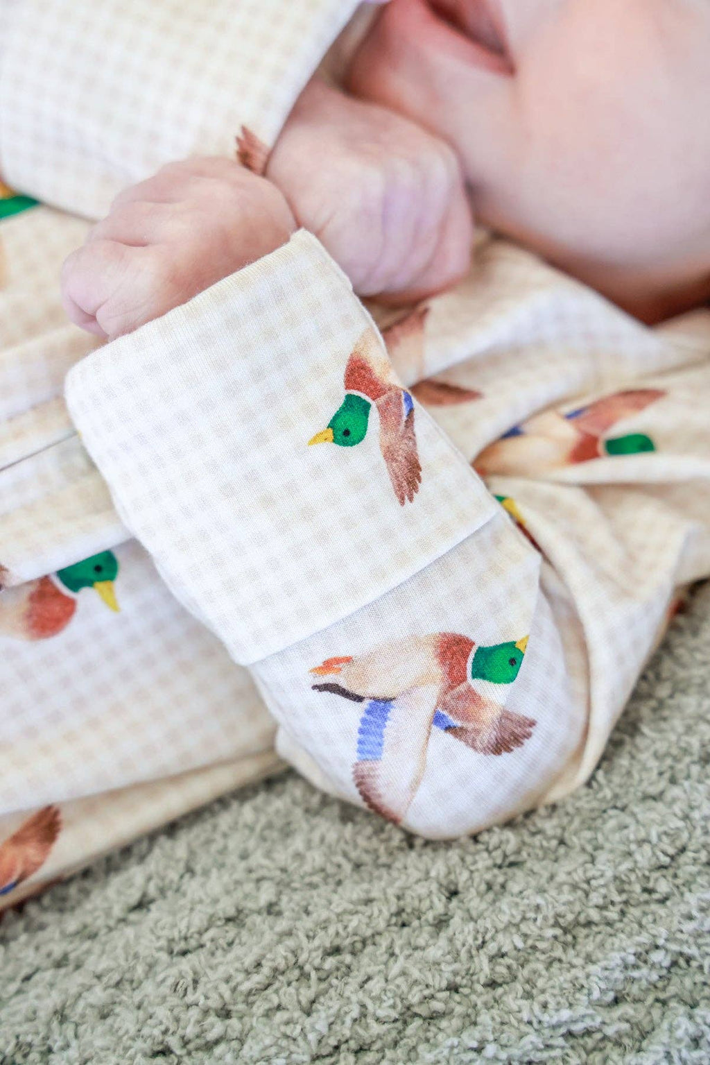 Bamboo Zipper Footie | Little Mallard