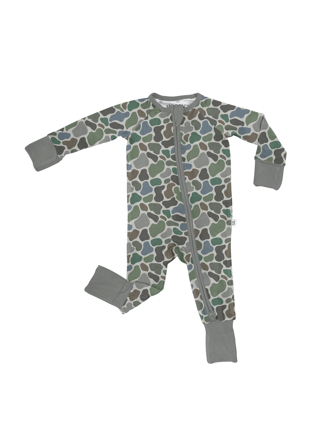 Pebble Camo - Convertible Zip Pjs