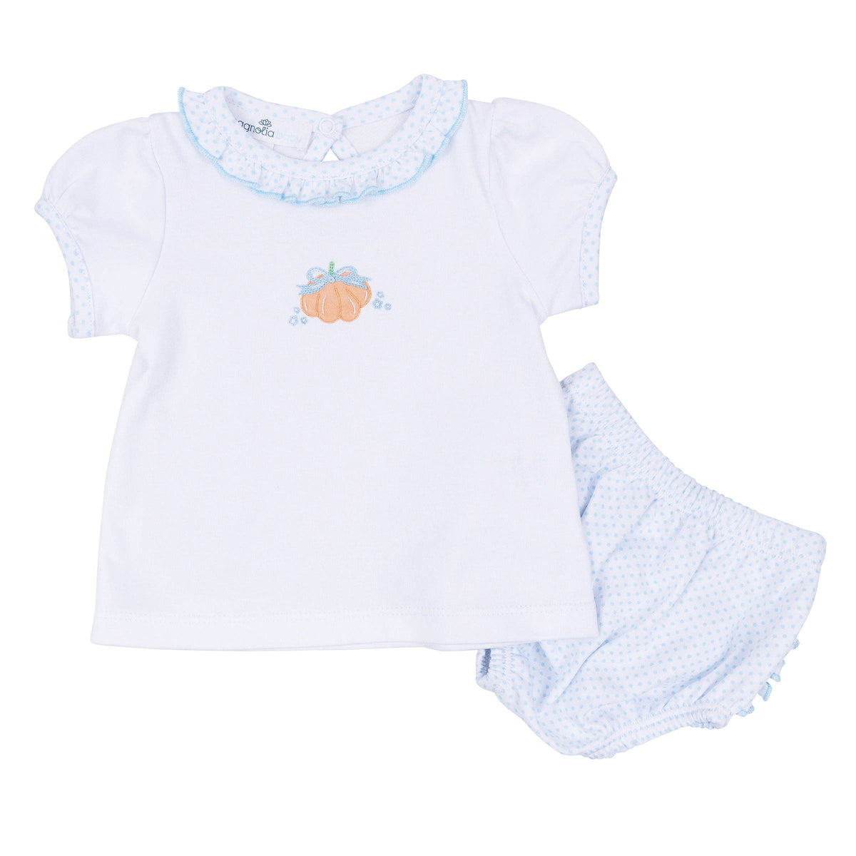 Prettiest in the Patch Ruffle Diaper Cover Set