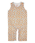 Pumpkin Spice Print Blue Longall