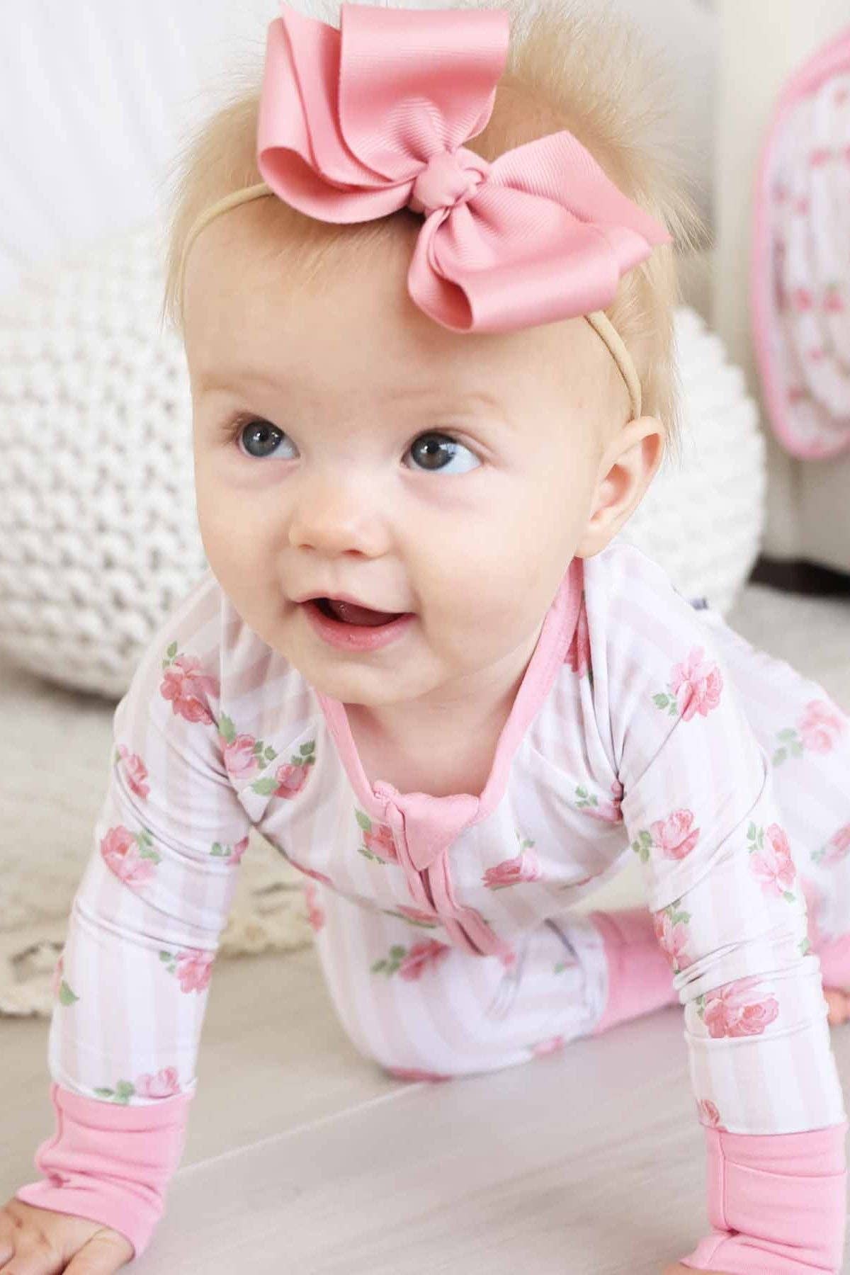 Rosy & Cozy Convertible Zip Romper