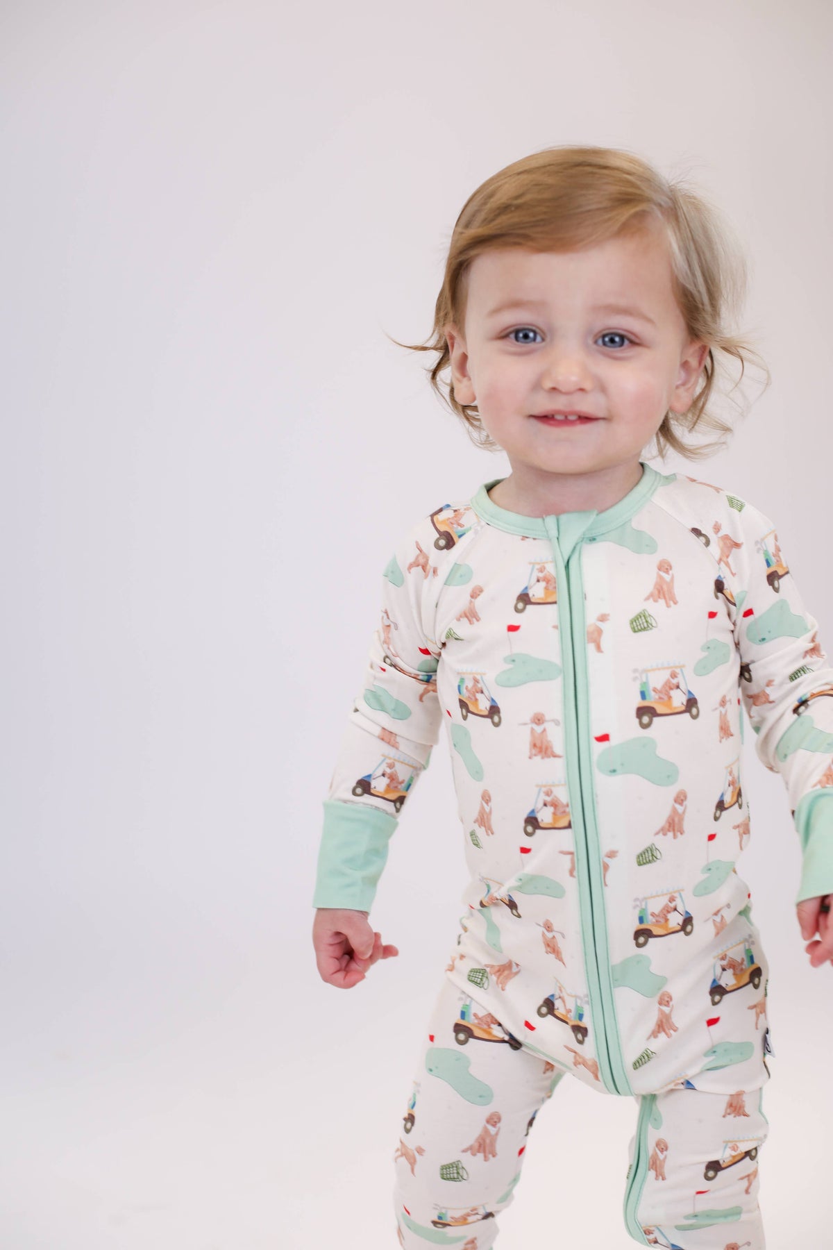 Barks & Birdies Convertible Zip Pjs 