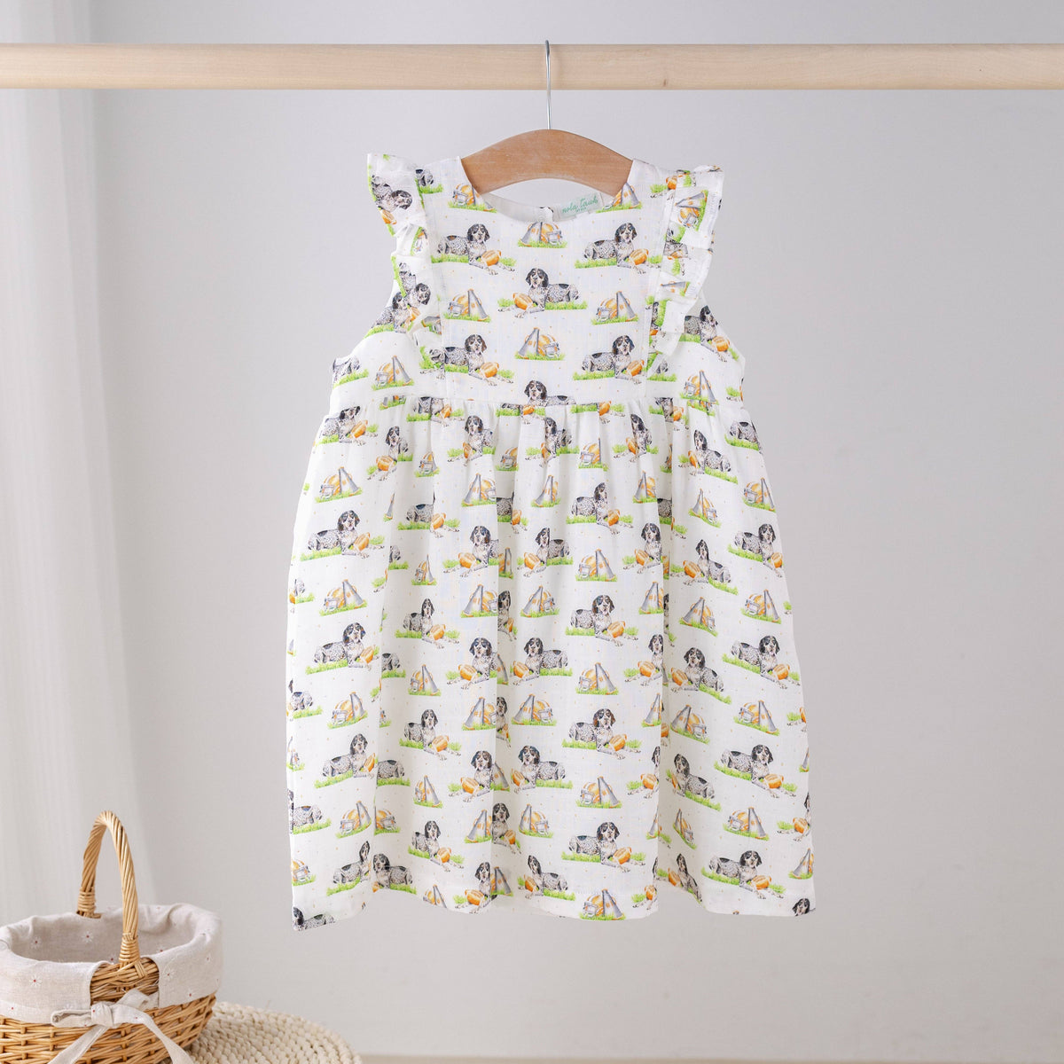 Mascot Mania in Tennessee Organic Muslin Dress