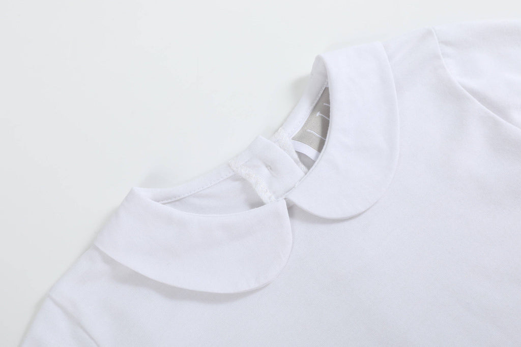 White Collared Shirt