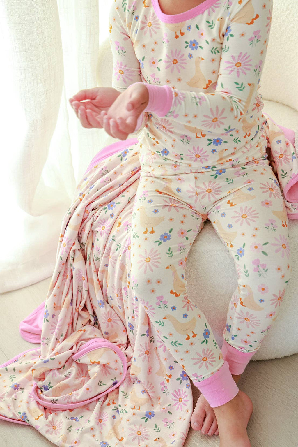 Two-Piece Bamboo Pajama Set | Loosey Goose