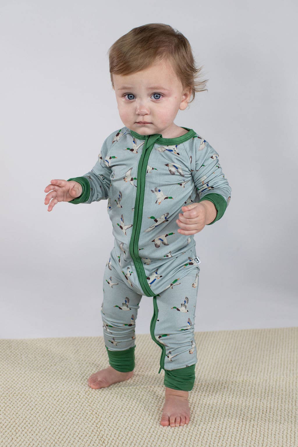 Mallards - Convertible Zip PJs