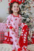 Christmas Bamboo Two-Piece Pajama Set | Jolly Ribbons