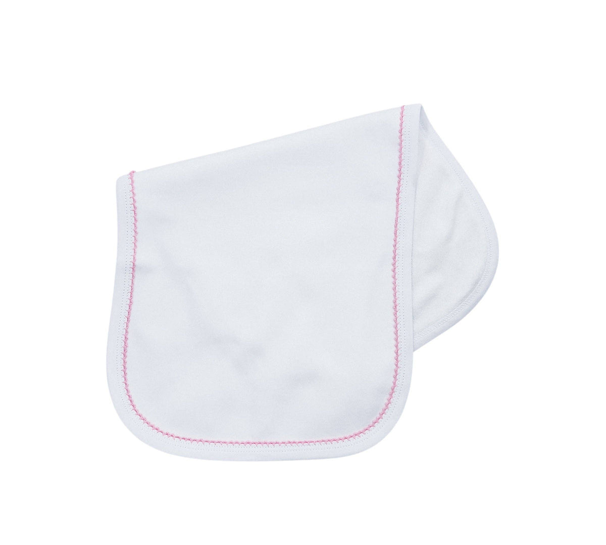 Burp Cloth - Picot Trim