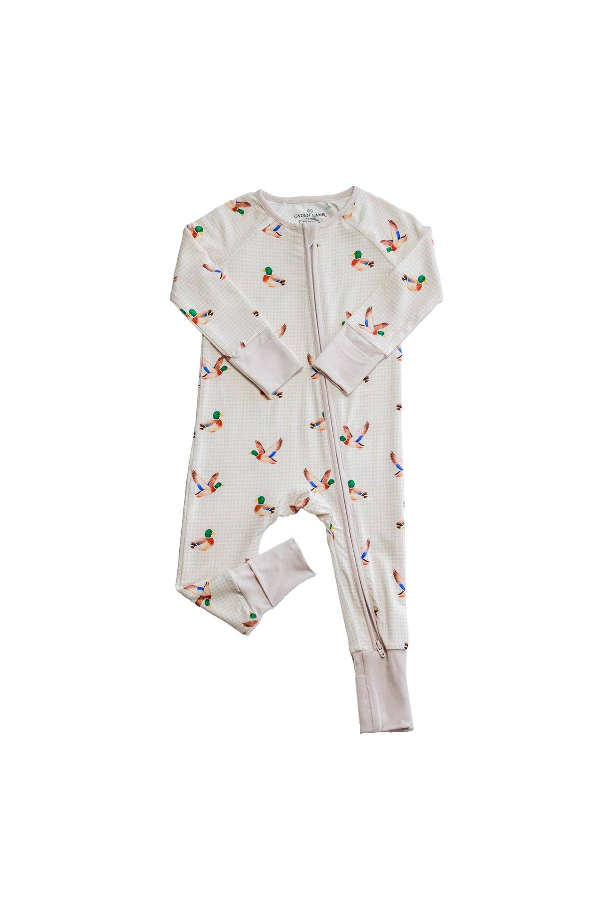 Convertible Bamboo Zip Romper | Little Mallard
