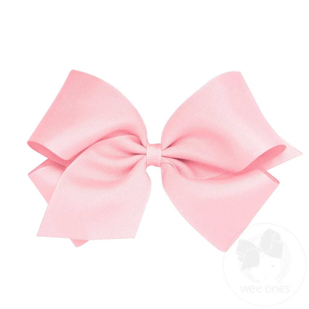 Wee Ones King Classic Grosgrain Bow
