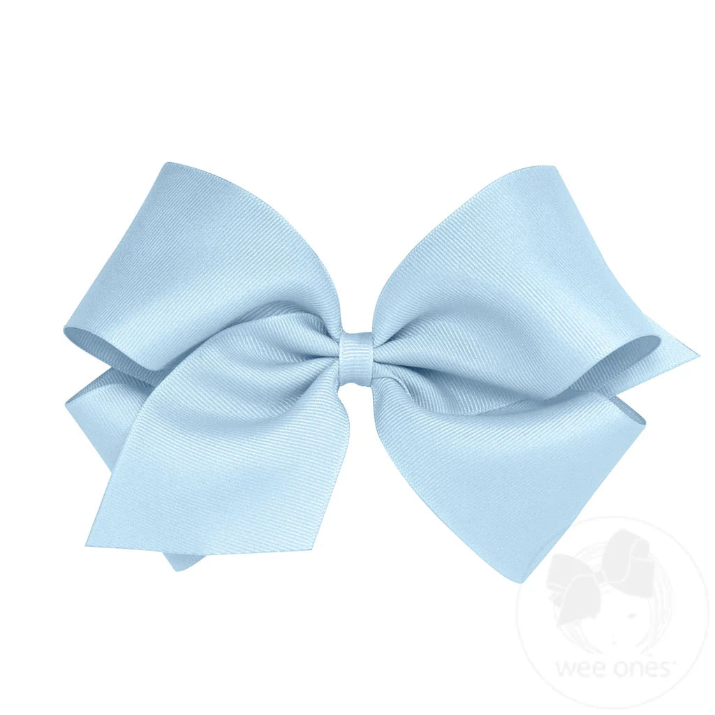 Wee Ones King Classic Grosgrain Bow