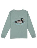 Properly Tied- Boys Long Sleeve T- Shirt Marine Mist