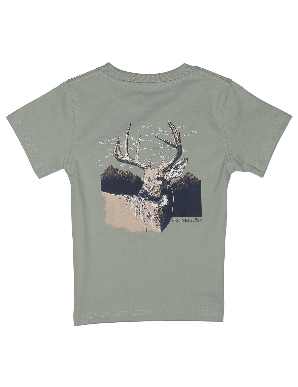 Short Sleeve Buck- Sage