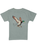 Short Sleeve Mallard Flight- Fog
