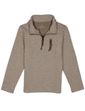 Boys Delta Pullover- White Oak