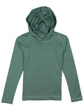 Boys Finn Hoodie- Hunter Heather