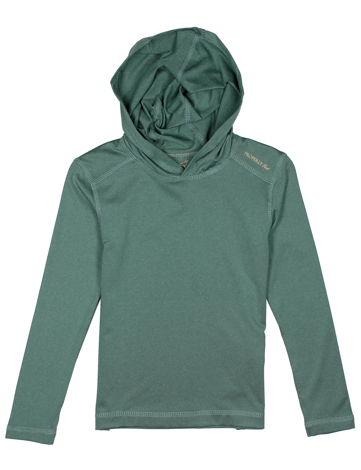 Boys Finn Hoodie- Hunter Heather