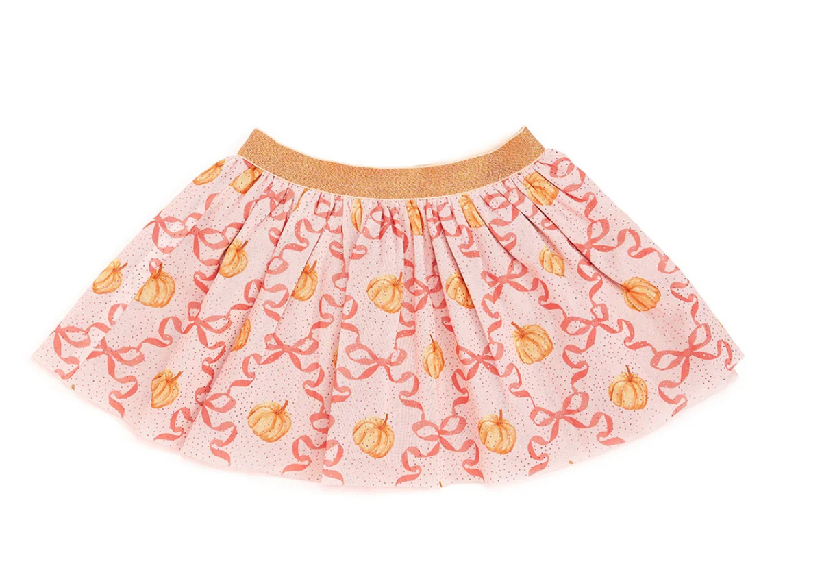 Pumpkin Trellis Tutu Skirt