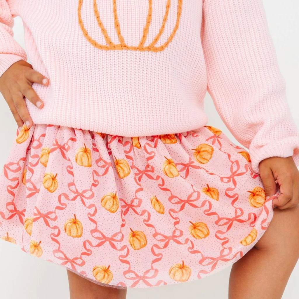 Pumpkin Trellis Tutu Skirt